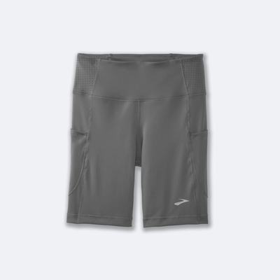 Women's Brooks Method 8" Short Tight Grey | USA48529