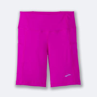 Women's Brooks Method 8" Short Tight Pink | USA51082