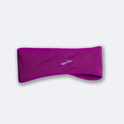 Women's Brooks Notch Thermal Headband Pink | USA85179