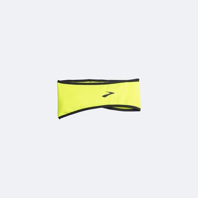 Women's Brooks Notch Thermal Headband Yellow | USA63915