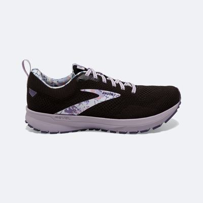 Women's Brooks Revel 5 Road Running Shoes Black | USA14206