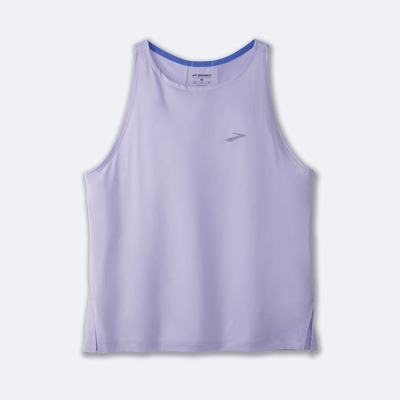 Women's Brooks Sprint Free Tanks Purple Grey | USA31406