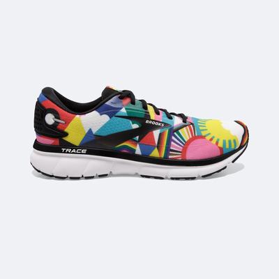 Women's Brooks Trace 2 Road Running Shoes Black/Multicolor | USA23756