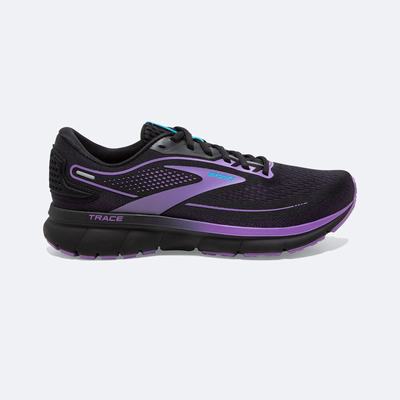 Women's Brooks Trace 2 Road Running Shoes Black/Flower | USA59208