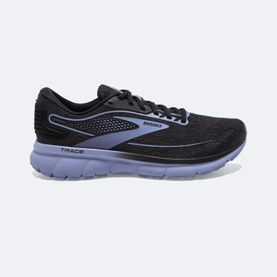 Women's Brooks Trace 2 Road Running Shoes Black/Purple | USA95314