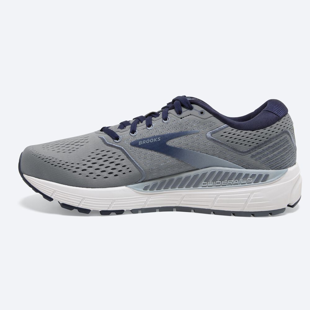 Men's Brooks Beast '20 Road Running Shoes Blue/Grey/Navy | USA72398