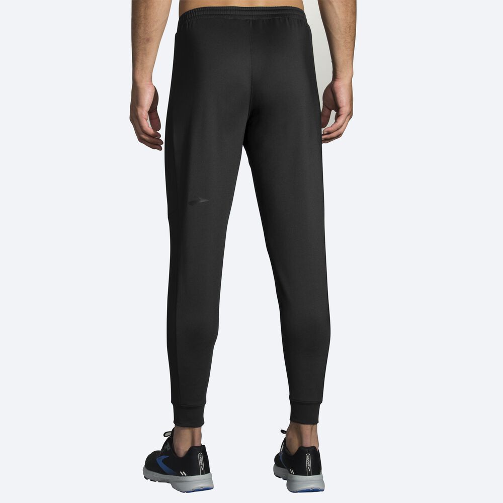 Men's Brooks Spartan Jogger Black | USA51370