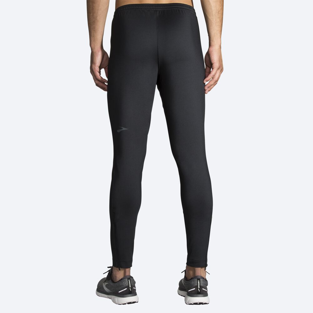 Men's Brooks Spartan Pants Black | USA56439