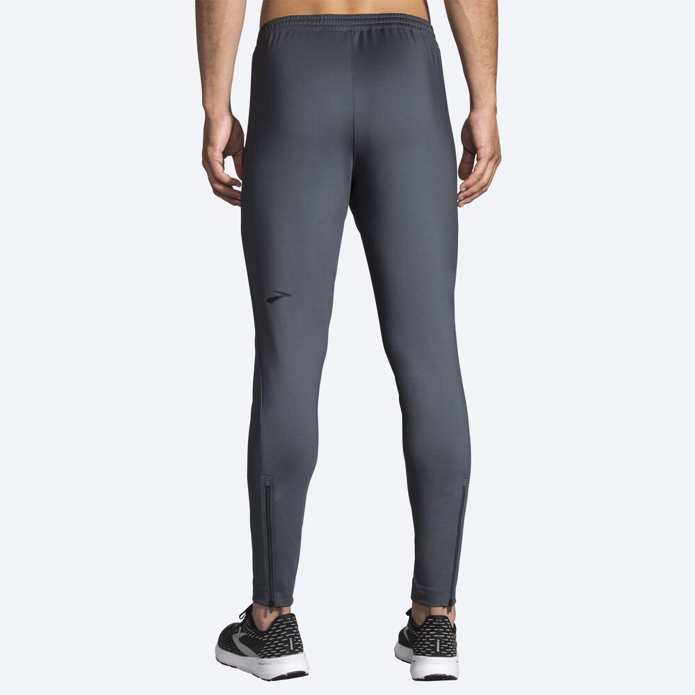 Men's Brooks Spartan Pants Grey | USA12504