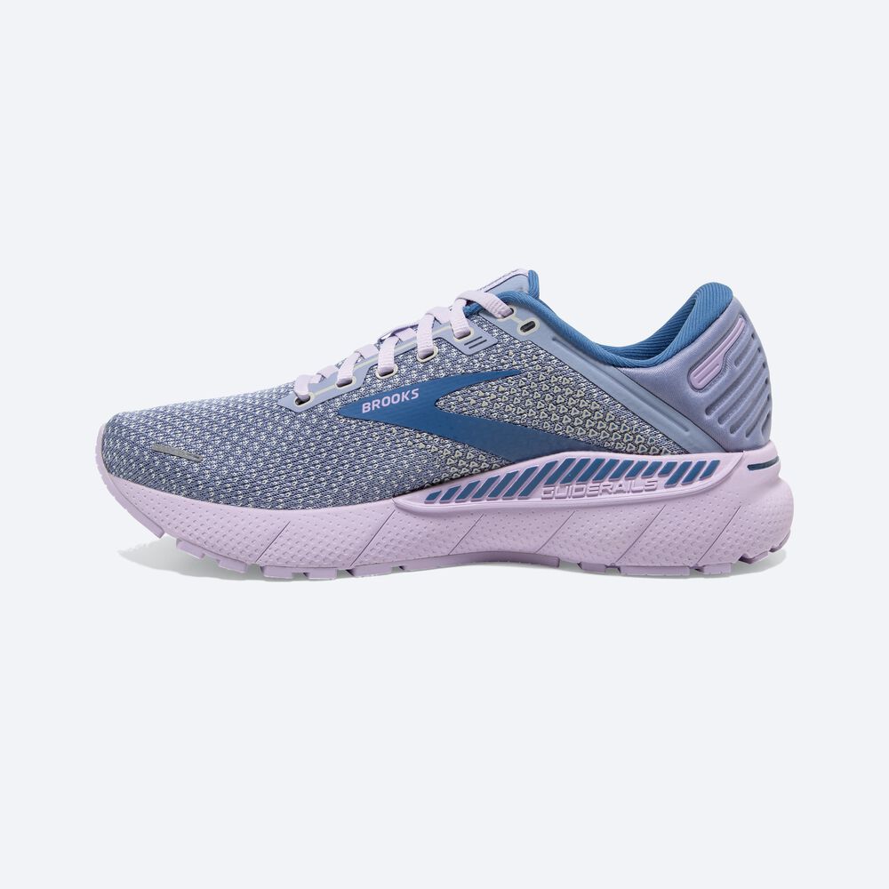 Women's Brooks Adrenaline GTS 22 Road Running Shoes Purple/Blue | USA57692