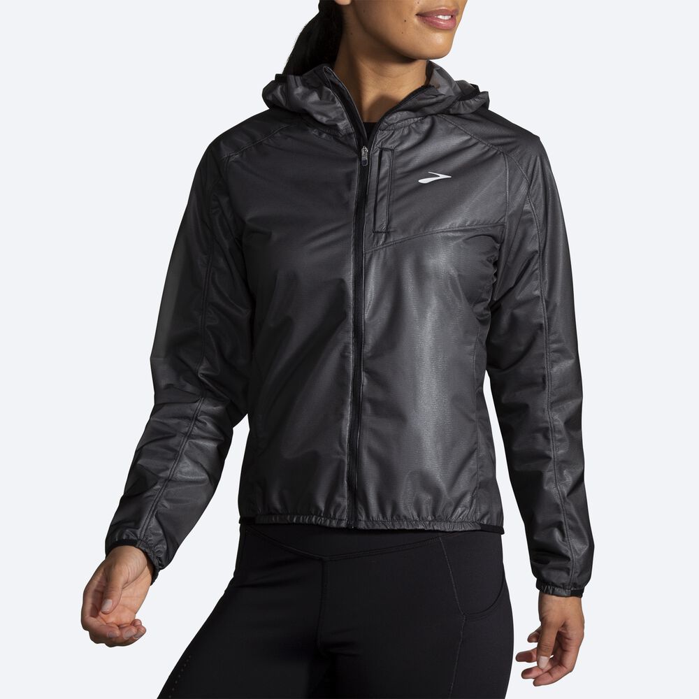 Women's Brooks All Altitude Jackets Black | USA32098