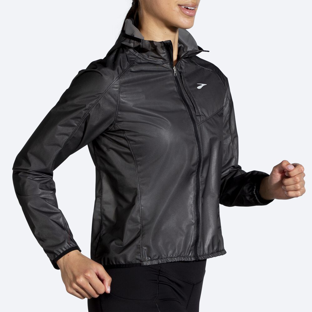 Women's Brooks All Altitude Jackets Black | USA32098