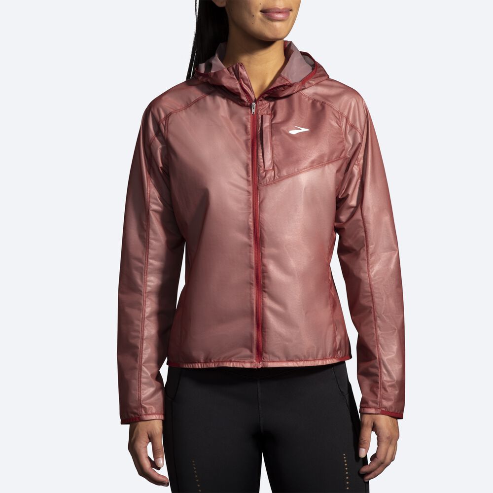 Women's Brooks All Altitude Jackets Copper | USA94516