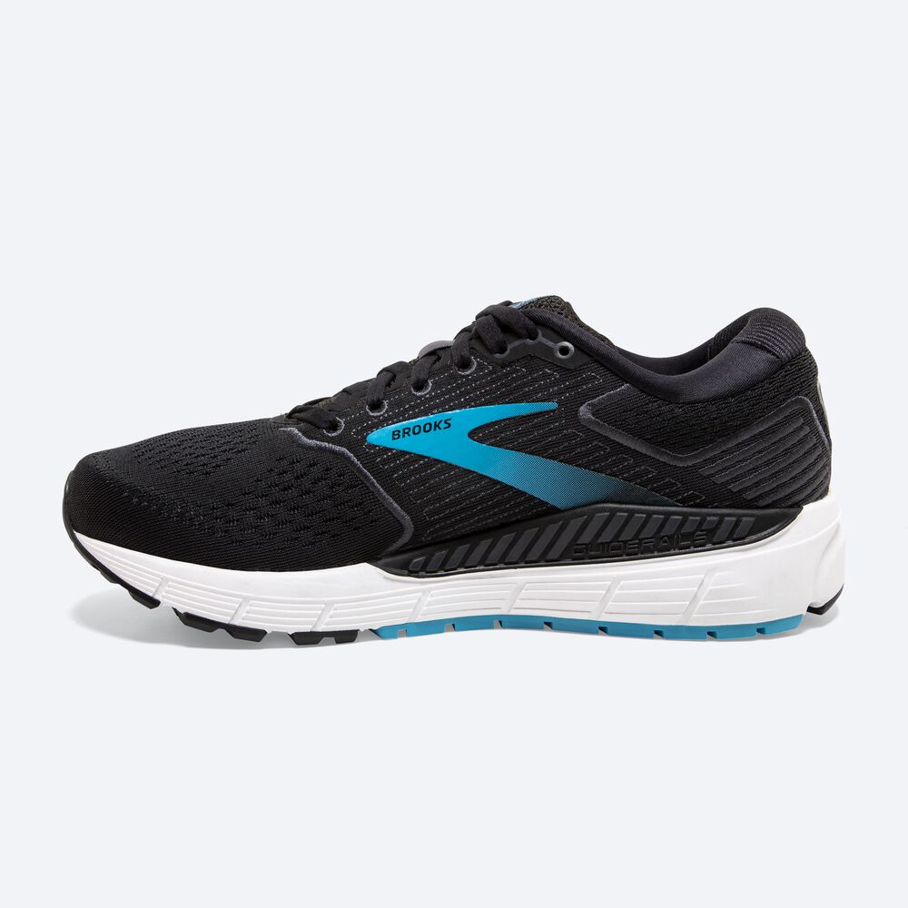 Women's Brooks Ariel '20 Road Running Shoes Black/Blue | USA15973