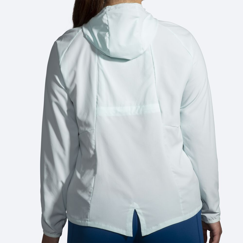 Women's Brooks Canopy Jackets Blue | USA35198