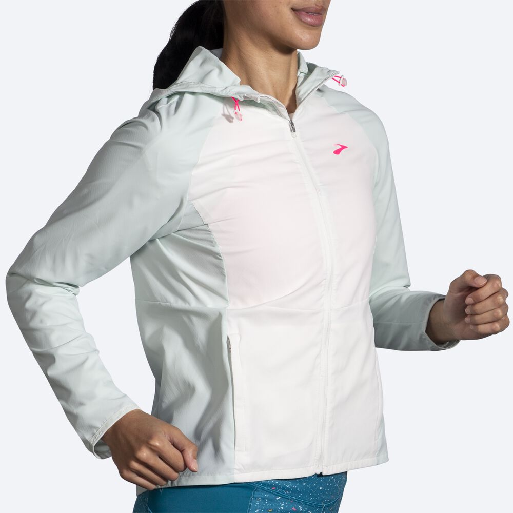 Women's Brooks Canopy Jackets Mint | USA85673