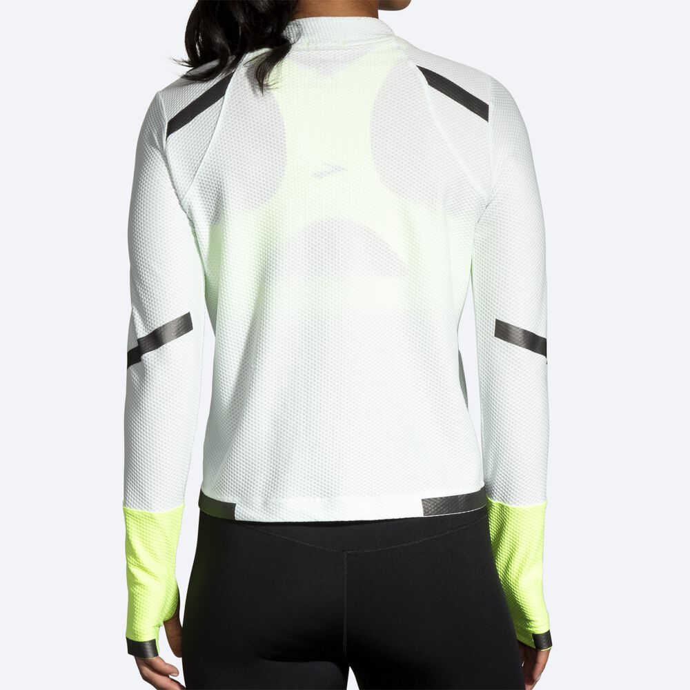 Women's Brooks Carbonite Long Sleeve T-Shirts Grey | USA20597