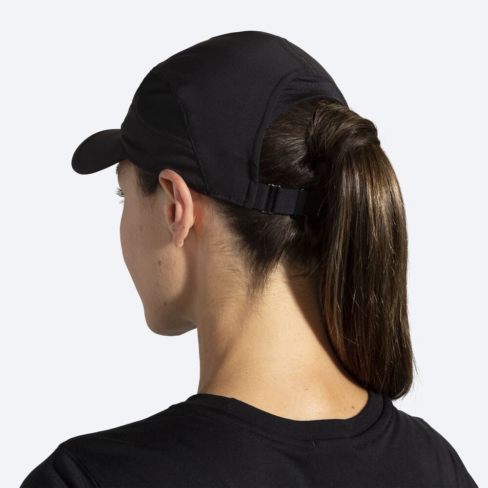 Women's Brooks Chaser Hats Black | USA80546