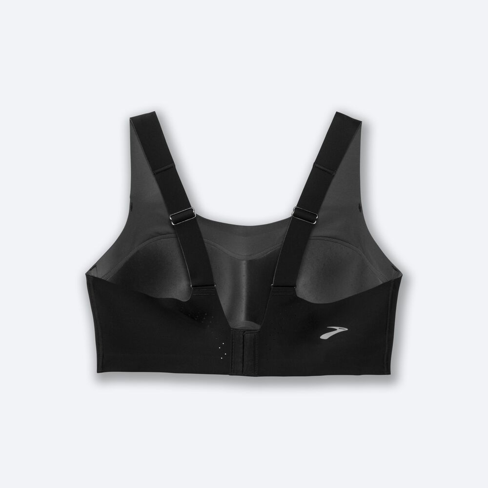 Women's Brooks Dare Scoopback Run Bra Sports Bras Black | USA14678