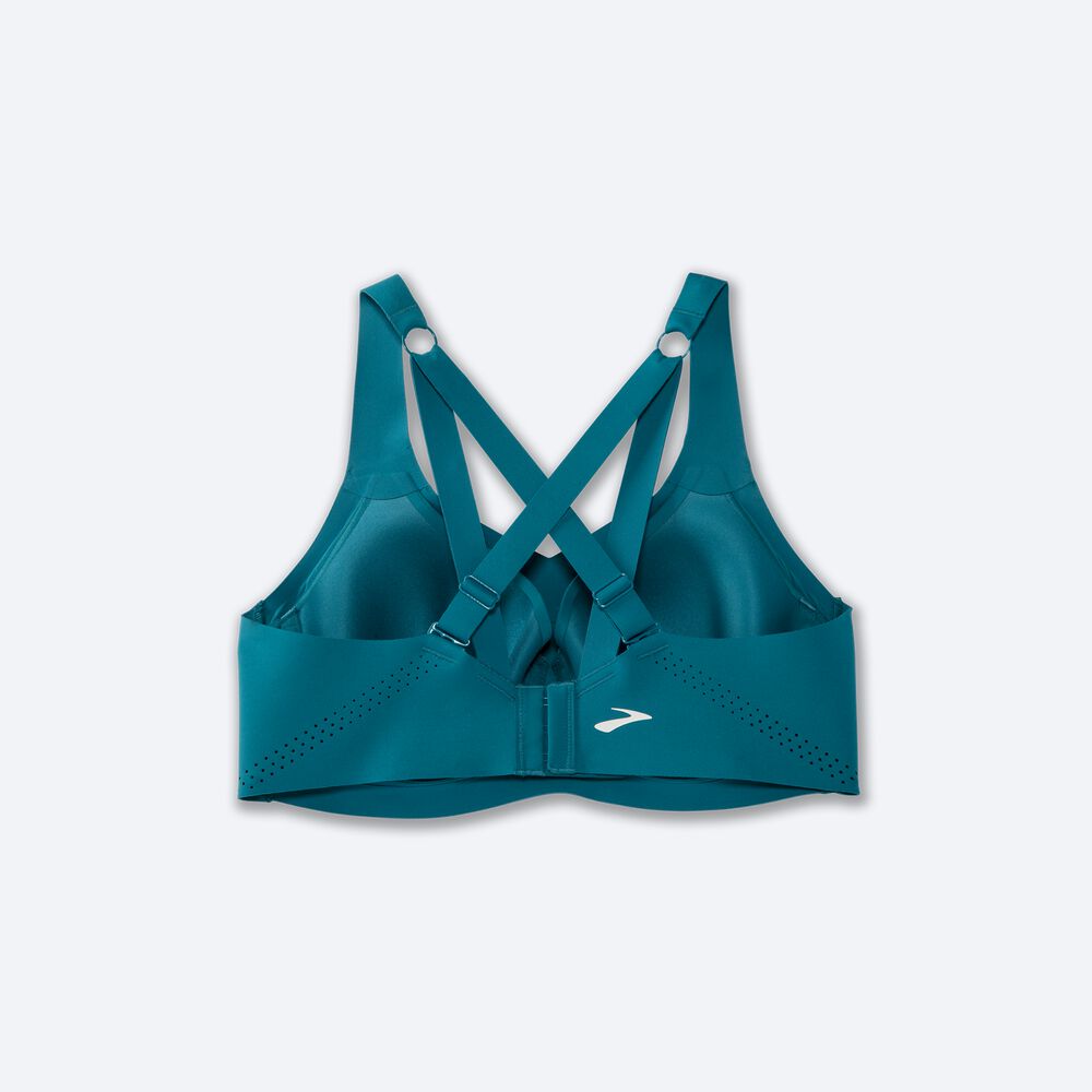 Women's Brooks Dare Underwire Run Bra Sports Bras Green | USA03186