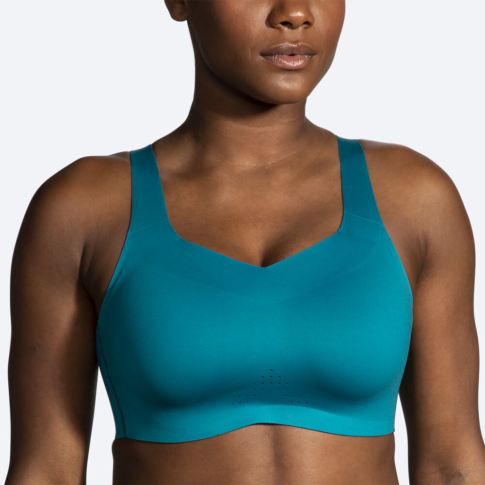 Women's Brooks Dare Underwire Run Bra Sports Bras Green | USA03186