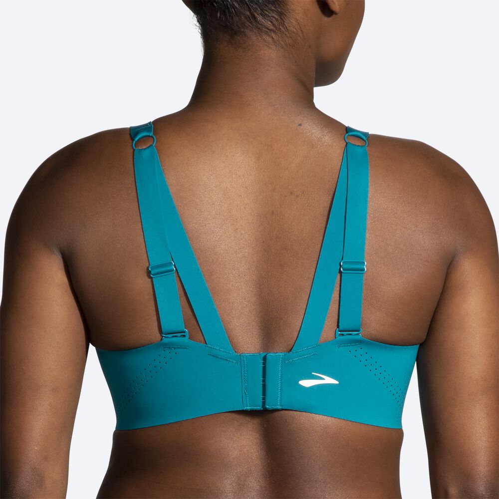 Women's Brooks Dare Underwire Run Bra Sports Bras Green | USA03186