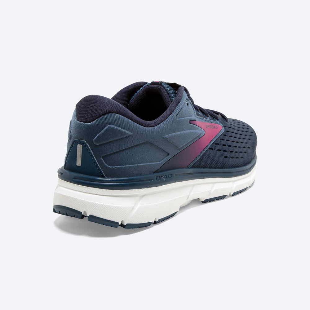 Women's Brooks Dyad 11 Road Running Shoes Blue/Navy | USA36784