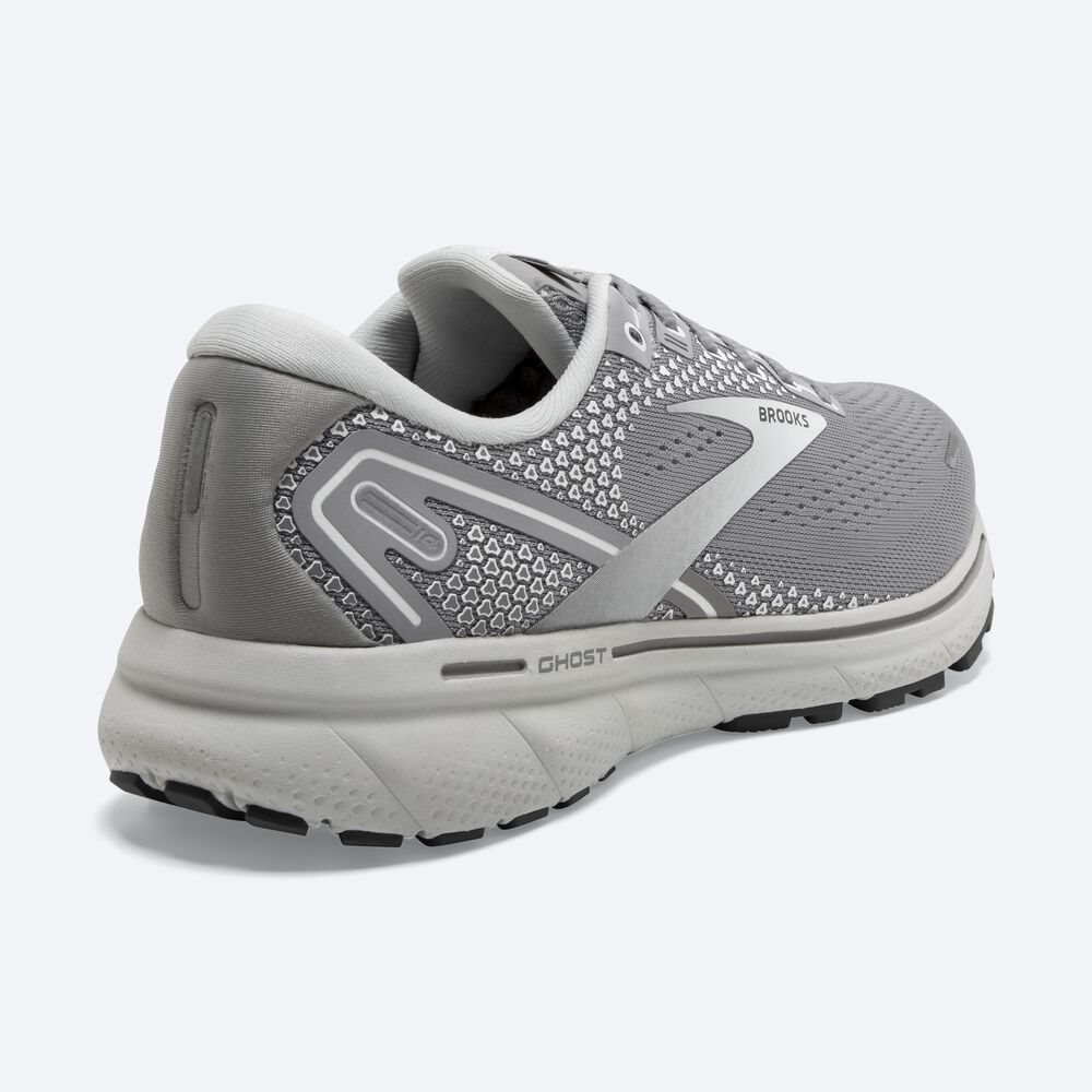 Women's Brooks Ghost 14 Road Running Shoes Grey | USA07823