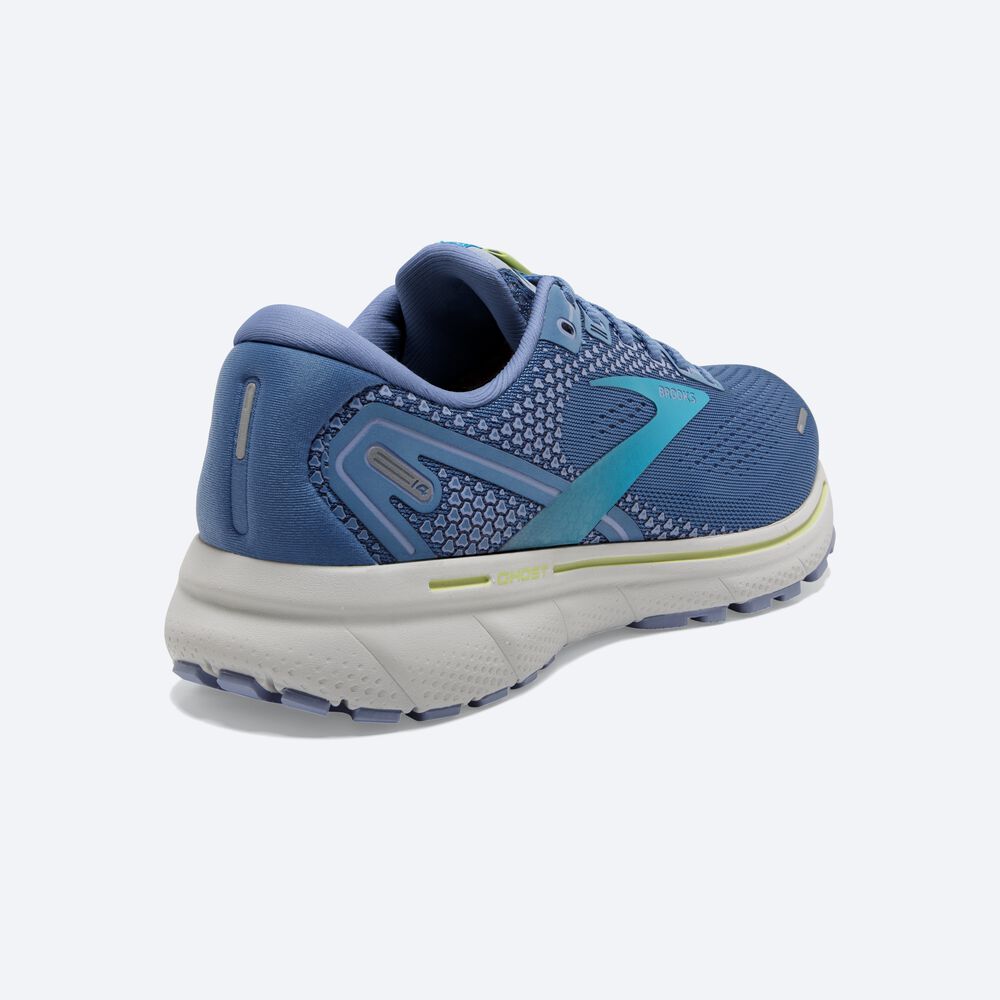 Women's Brooks Ghost 14 Road Running Shoes Blue | USA30719