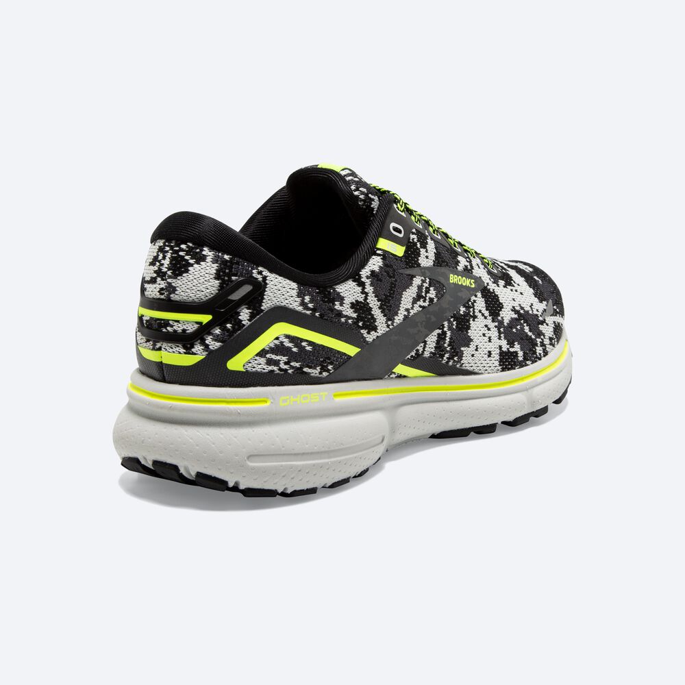 Women's Brooks Ghost 15 Running Shoes Black | USA70964