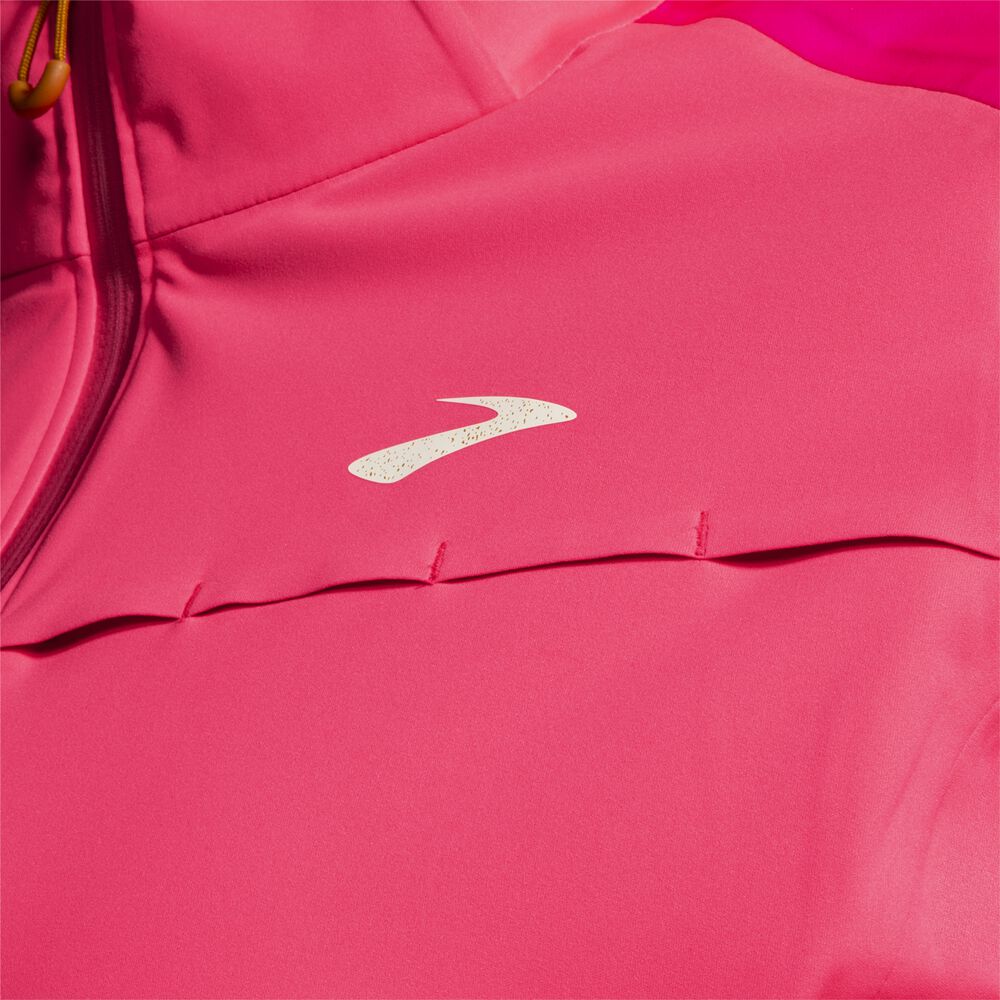 Women's Brooks High Point Waterproof Jackets Pink | USA34105