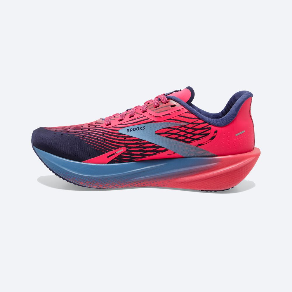 Women's Brooks Hyperion Max Road Running Shoes Pink/Blue | USA06285