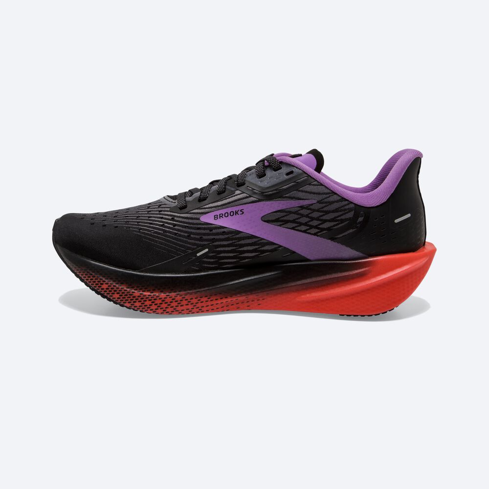 Women's Brooks Hyperion Max Road Running Shoes Black/Flower | USA90632