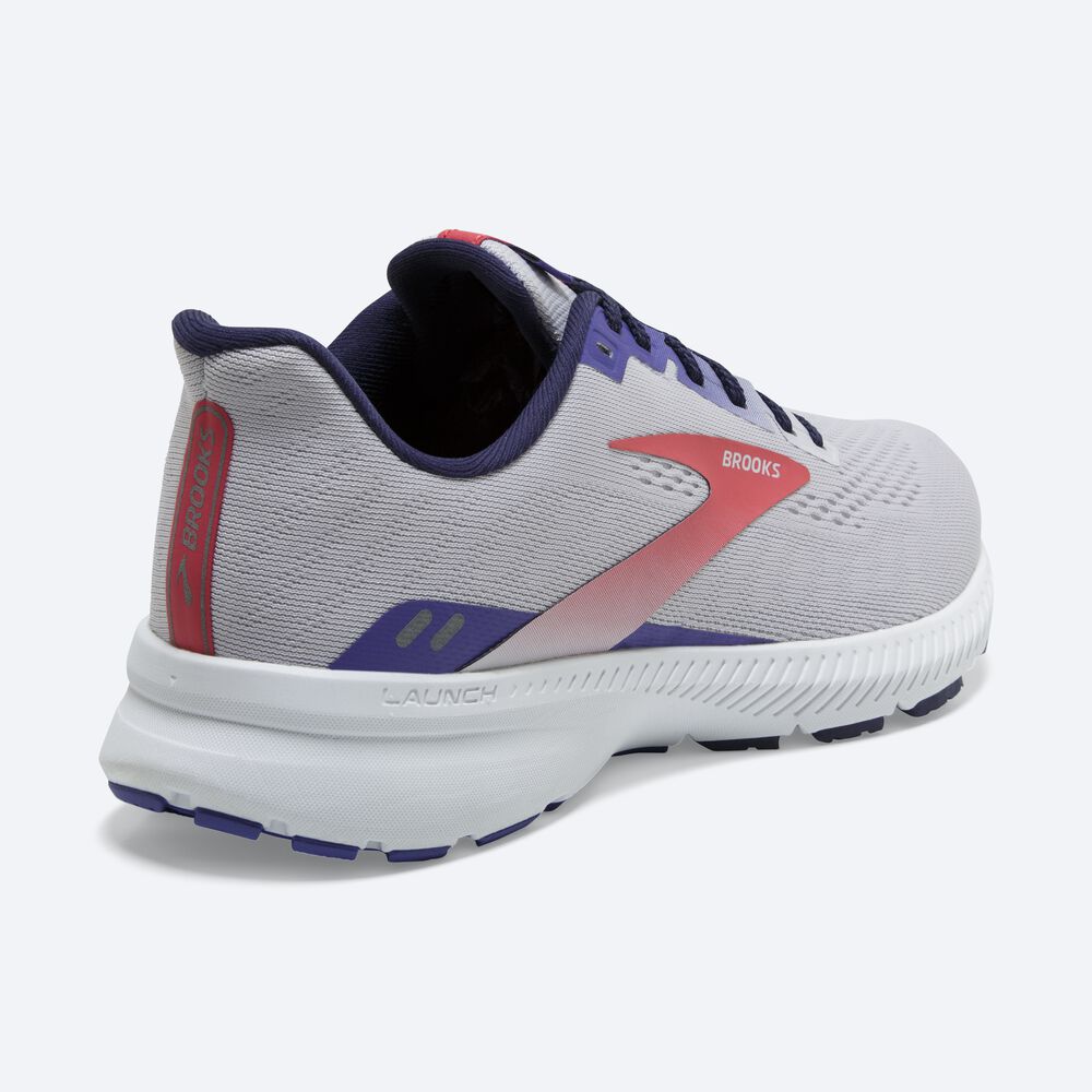 Women's Brooks Launch 8 Road Running Shoes Lavender/Coral | USA06492