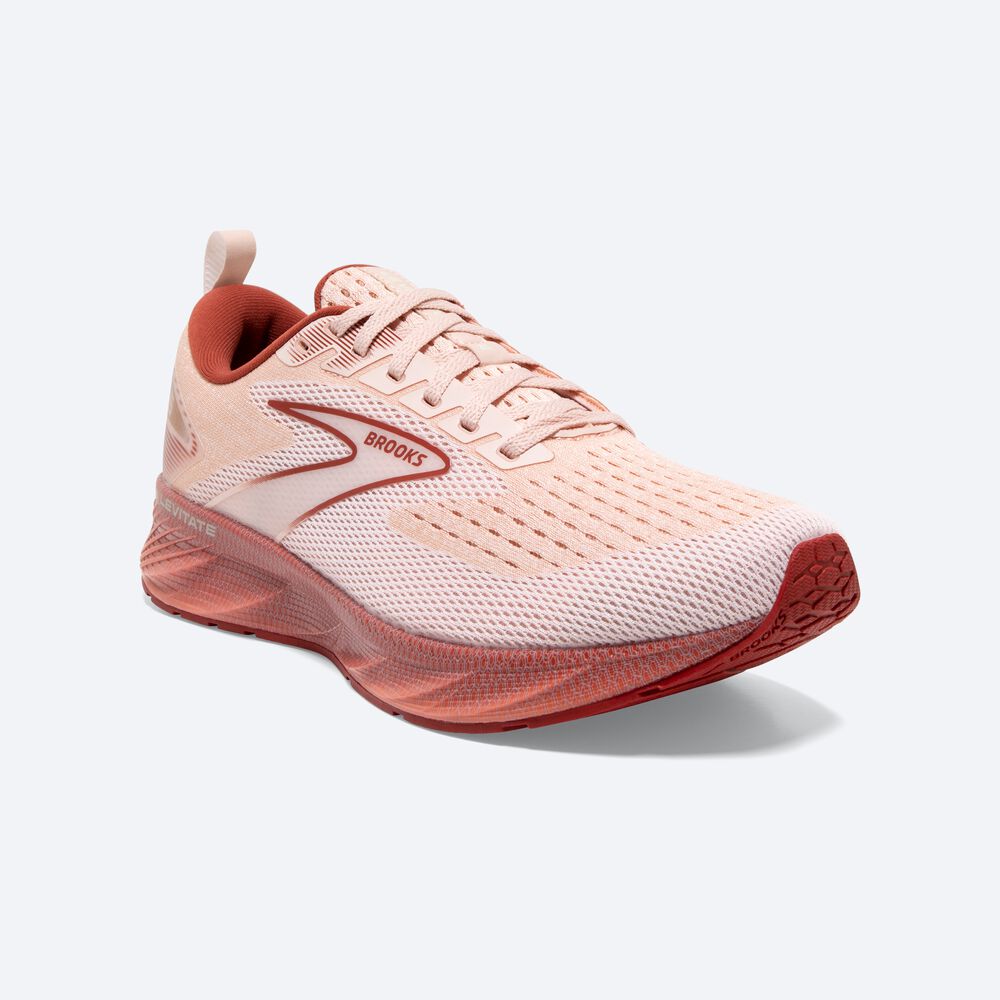 Women's Brooks Levitate 6 Road Running Shoes Pink | USA25903