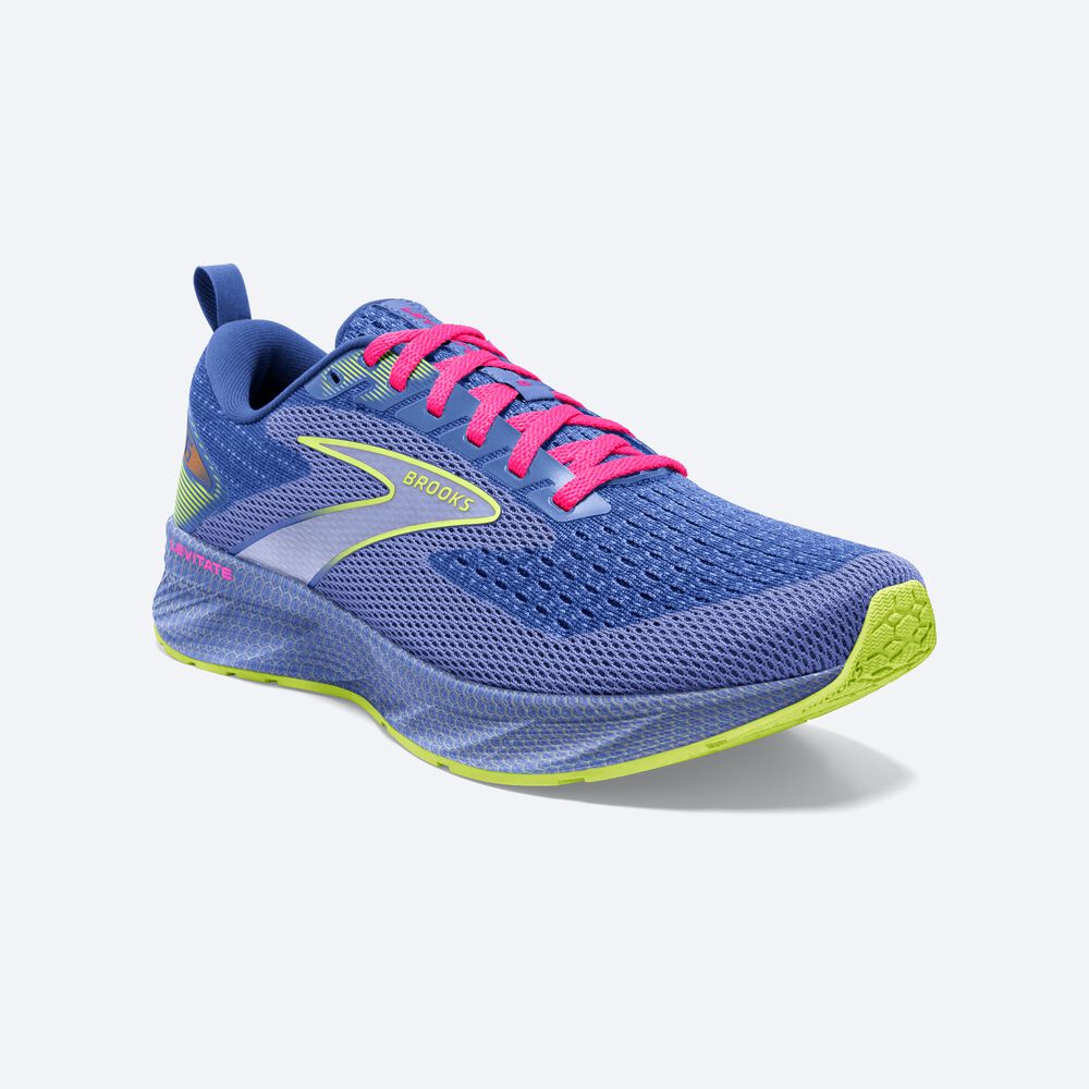 Women's Brooks Levitate 6 Road Running Shoes Purple/Pink | USA74038