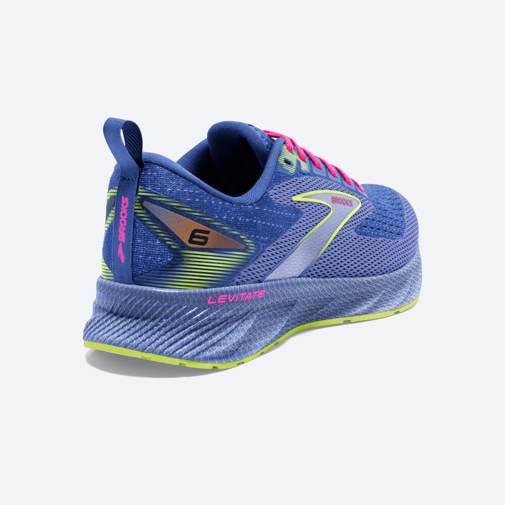 Women's Brooks Levitate 6 Road Running Shoes Purple/Pink | USA74038