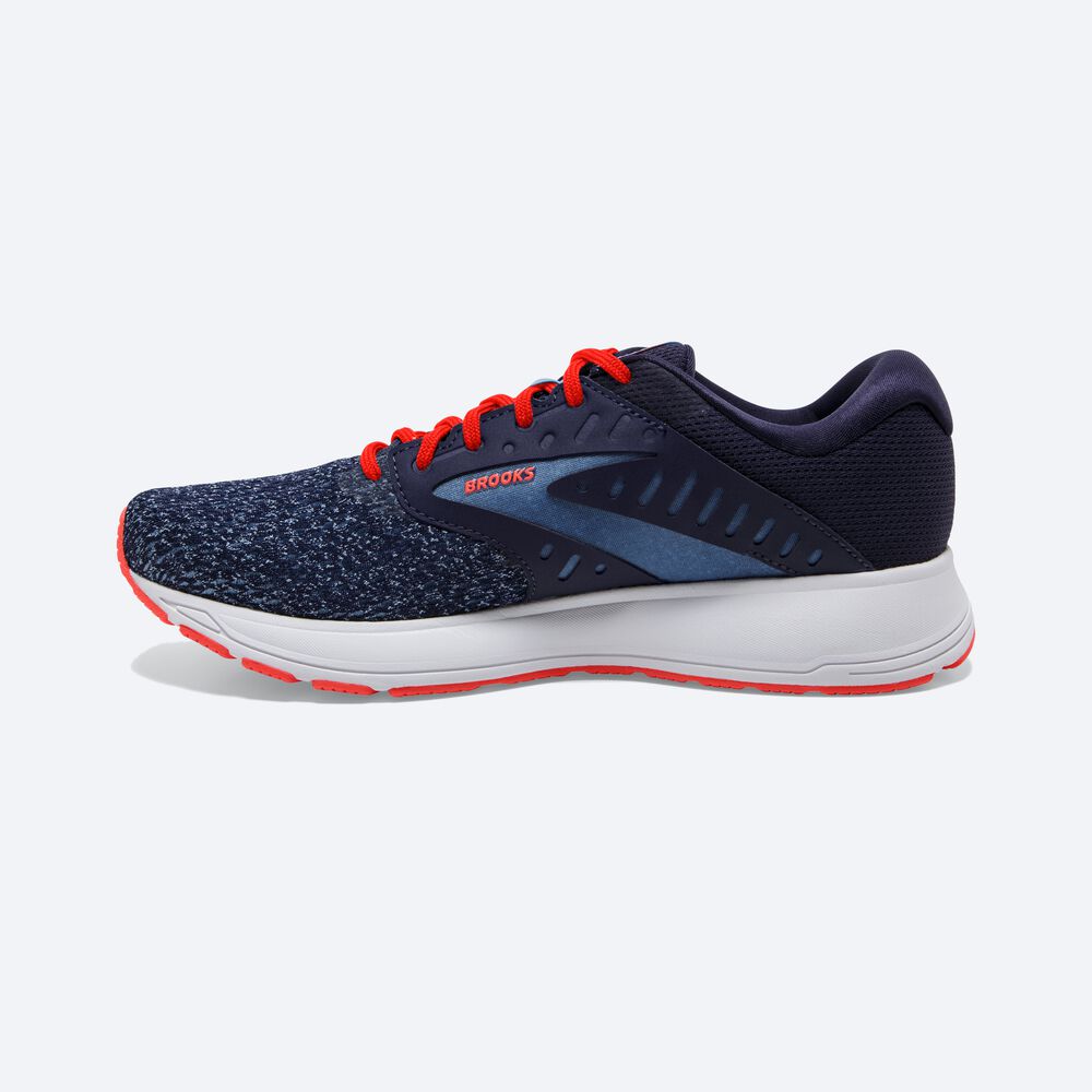 Women's Brooks Range 2 Road Running Shoes Navy/Blue/Coral | USA08934