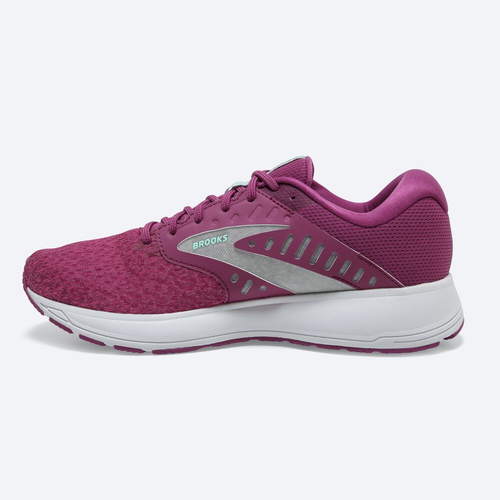 Women's Brooks Range 2 Road Running Shoes Dark Pink | USA43589