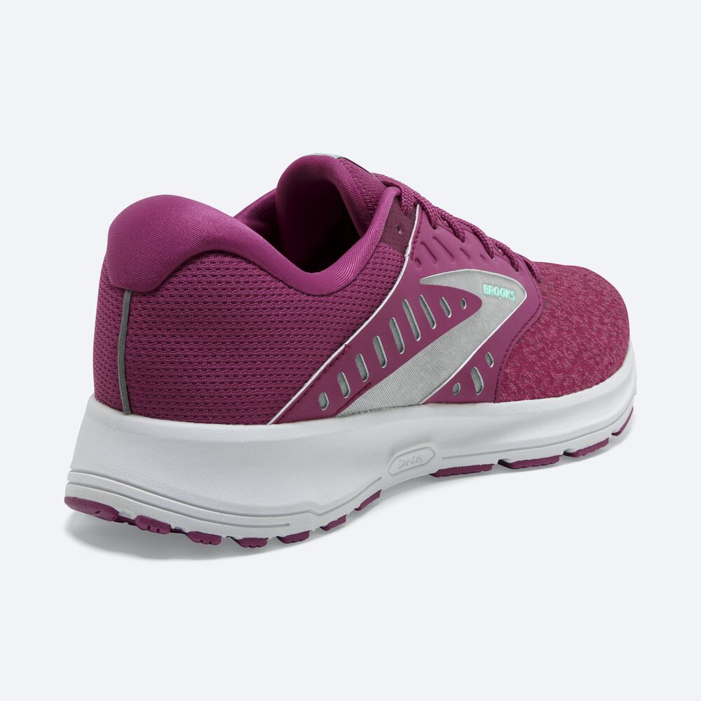 Women's Brooks Range 2 Road Running Shoes Dark Pink | USA43589