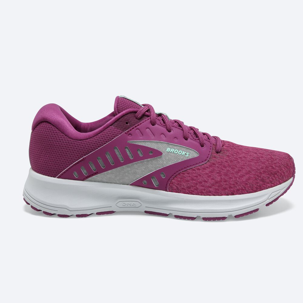 Women\'s Brooks Range 2 Road Running Shoes Dark Pink | USA43589