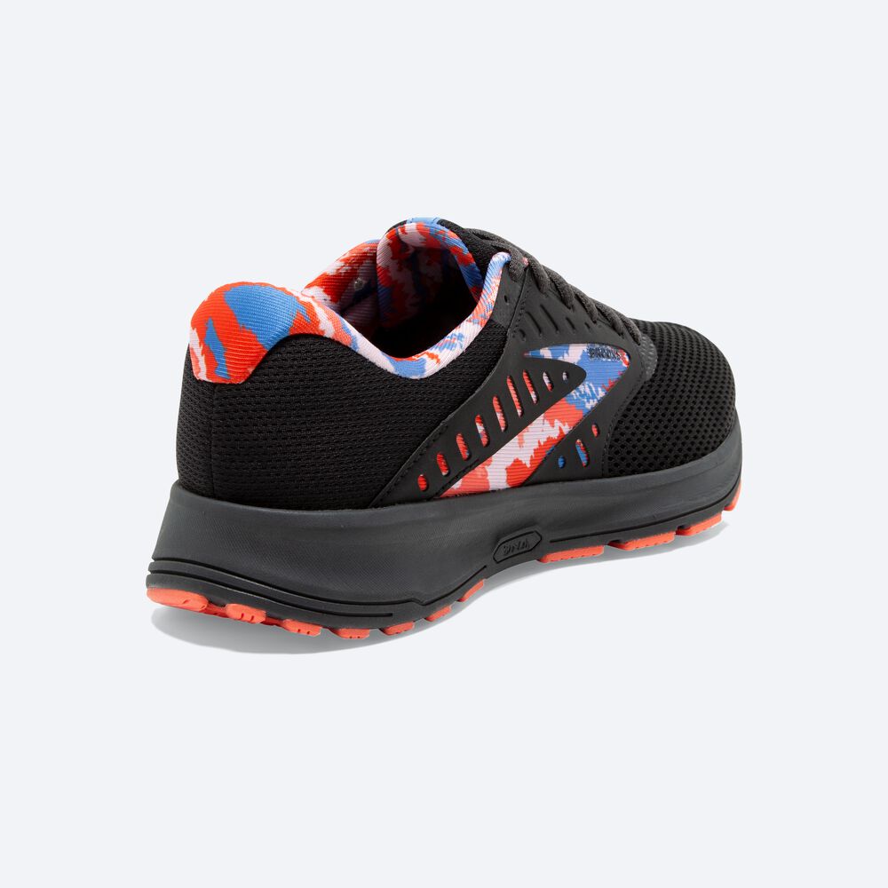 Women's Brooks Range 2 Road Running Shoes Black/Coral | USA76398