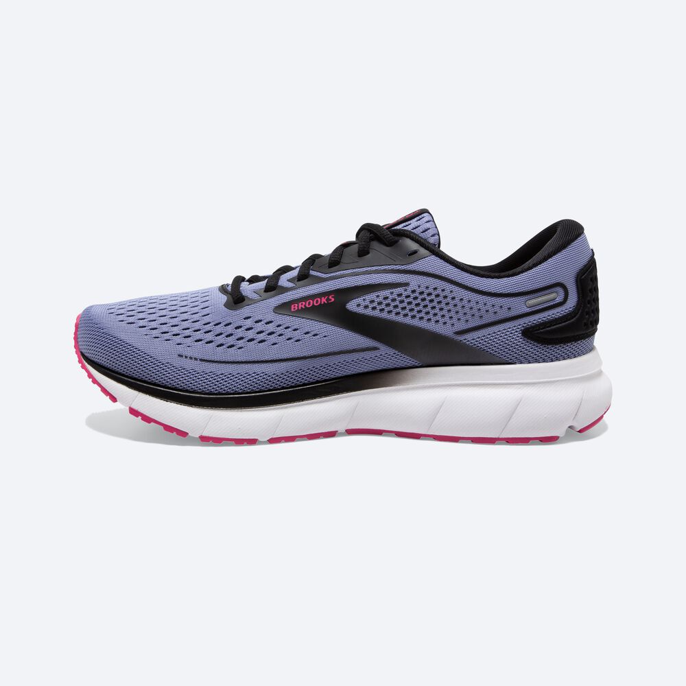 Women's Brooks Trace 2 Road Running Shoes Purple/Black/Pink | USA72568